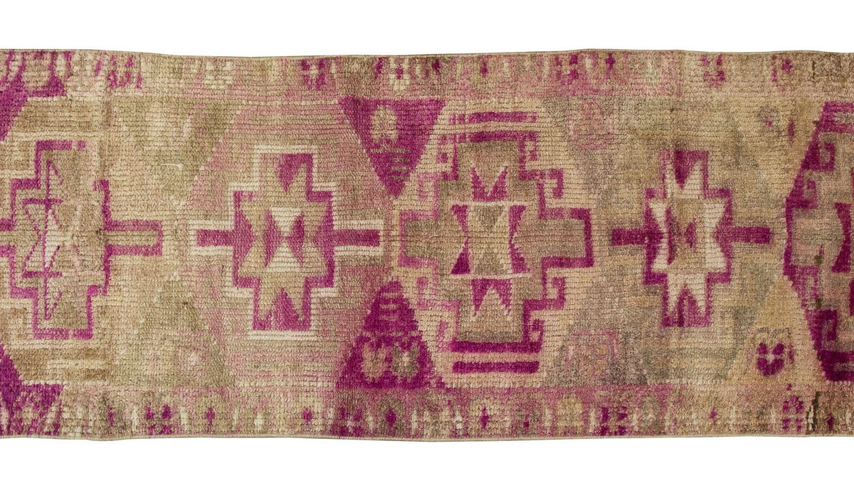 Runner Rug 2'5" x 10'7" feet  73 x 322 cm
