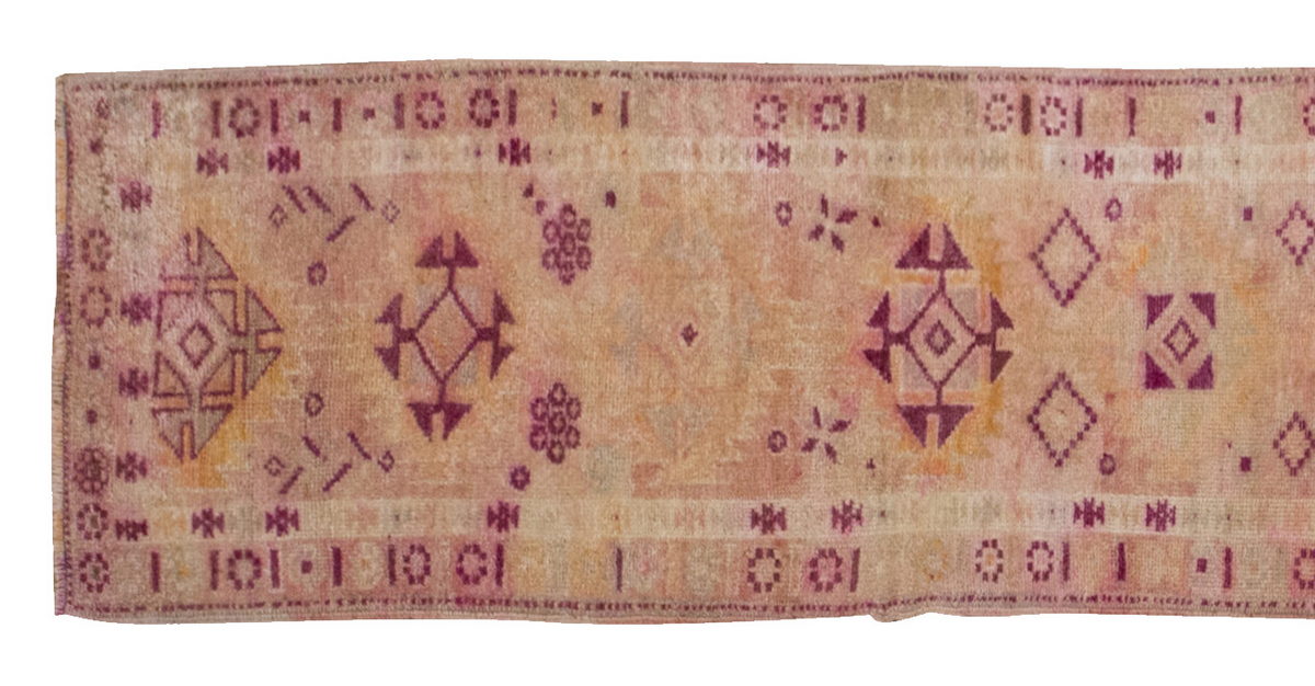 Runner Rug 2'8" x 11'11" feet 82 x 362 cm