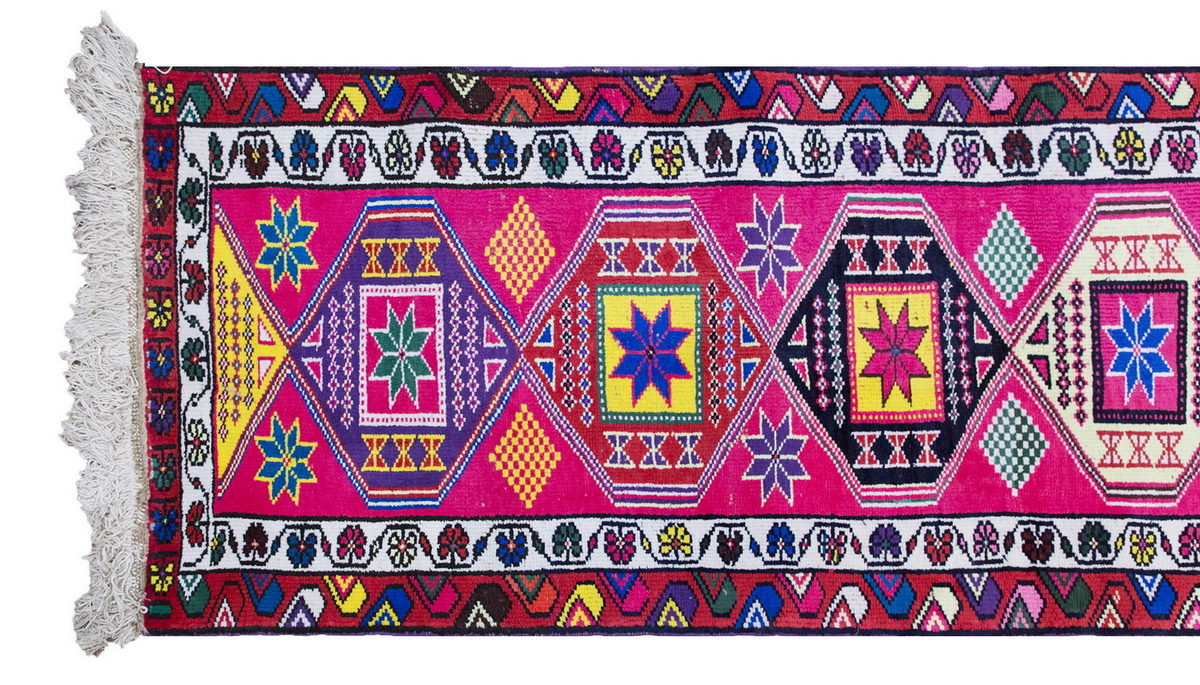 Runner Rug 2'8" x 11'6" feet 82 x 350 cm