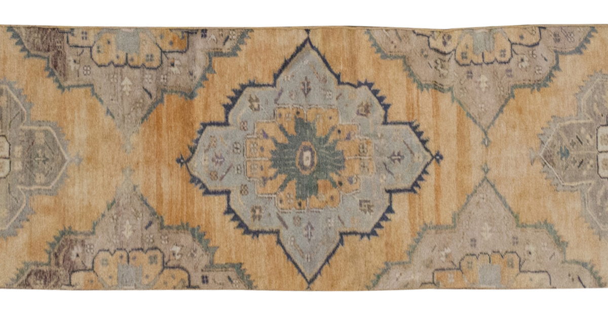 Runner Rug 2'9" x 12'4" feet 83 x 375 cm
