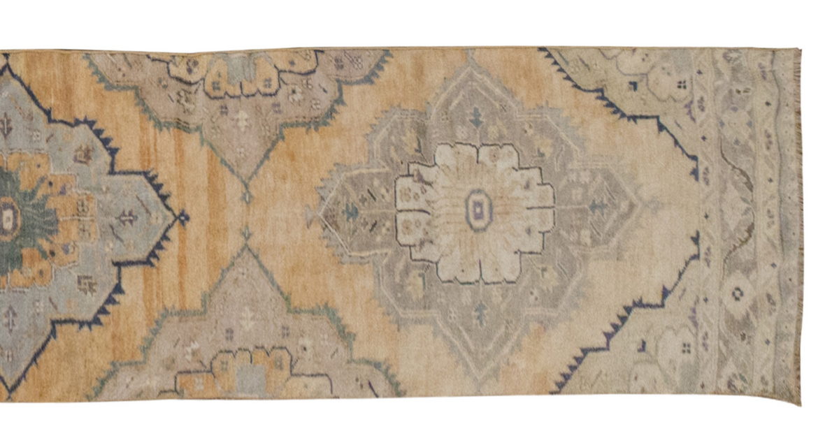 Runner Rug 2'9" x 12'4" feet 83 x 375 cm