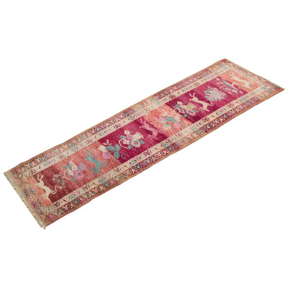 Runner Rug 3" x 11'4" feet  90 x 345 cm