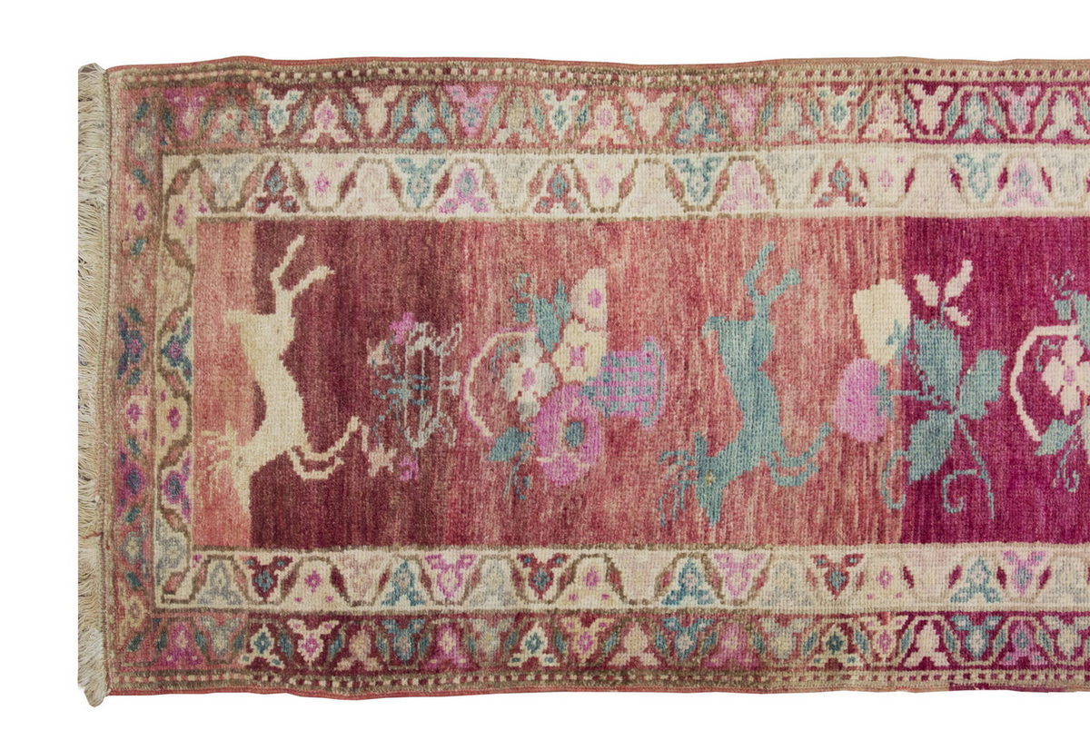 Runner Rug 3" x 11'4" feet  90 x 345 cm