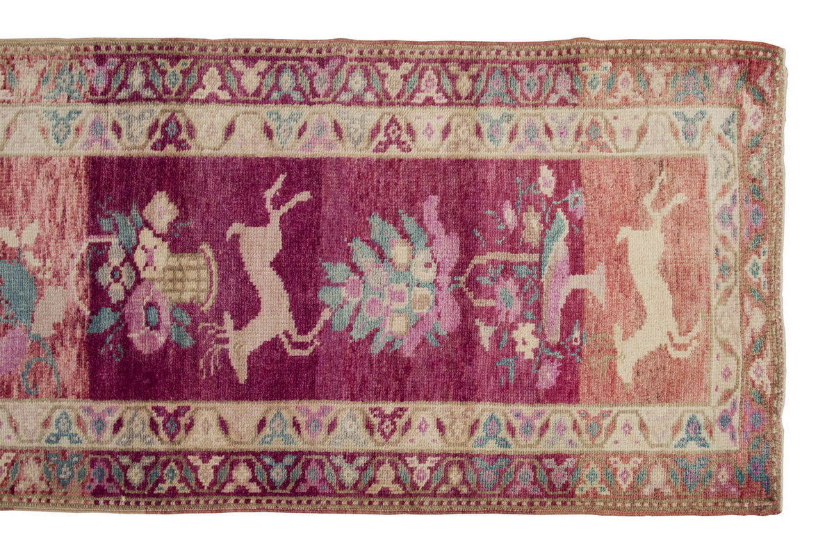 Runner Rug 3" x 11'4" feet  90 x 345 cm