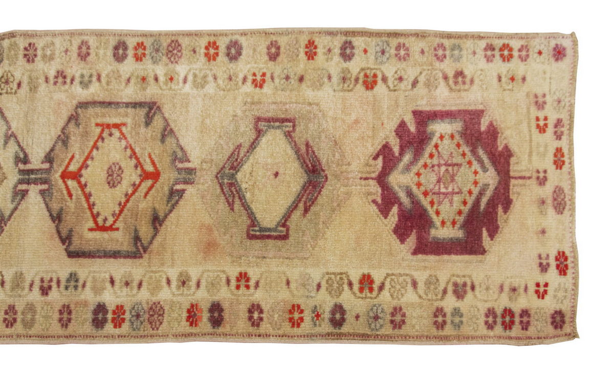 Runner Rug 3'1" x 11" feet  95 x 330 cm