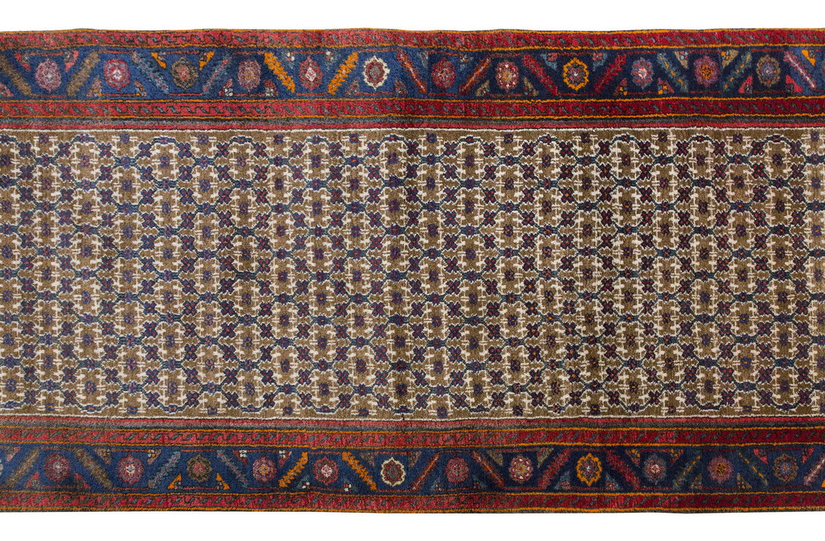 Runner Rug 3'10" x 12'8" feet 117 x 385 cm