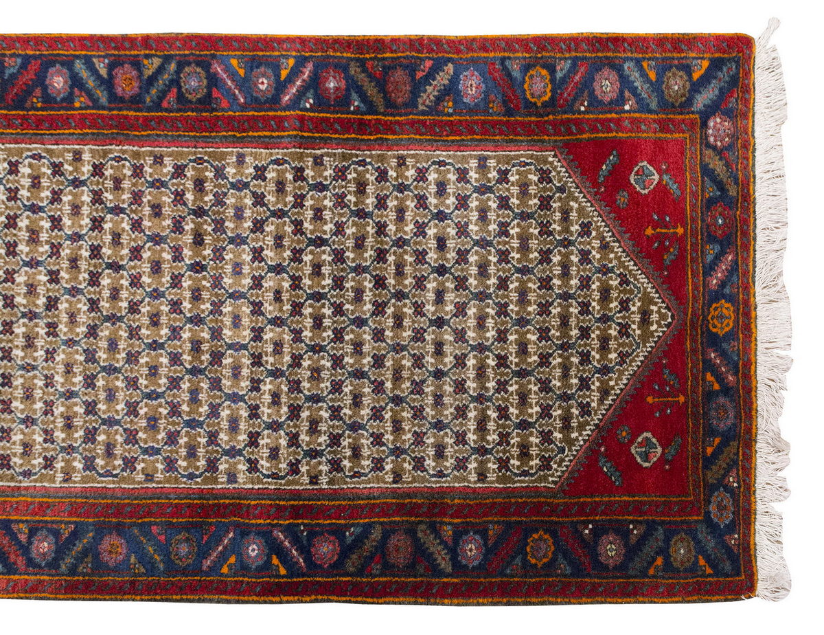 Runner Rug 3'10" x 12'8" feet 117 x 385 cm