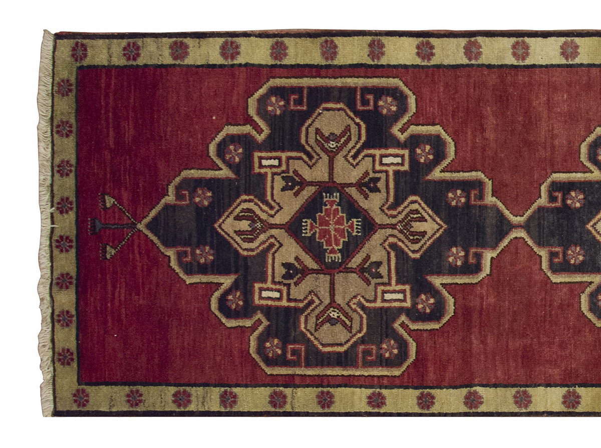 Runner Rug 3'4" x 11" feet  101 x 334 cm