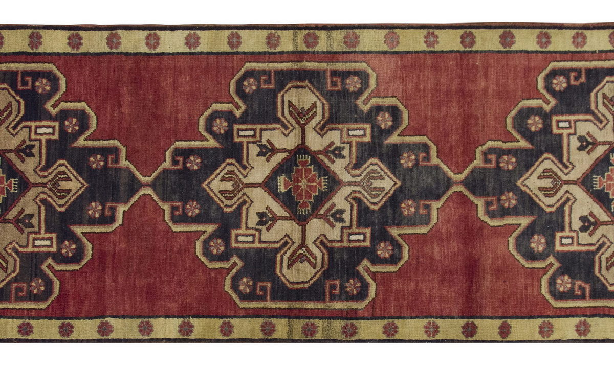 Runner Rug 3'4" x 11" feet  101 x 334 cm