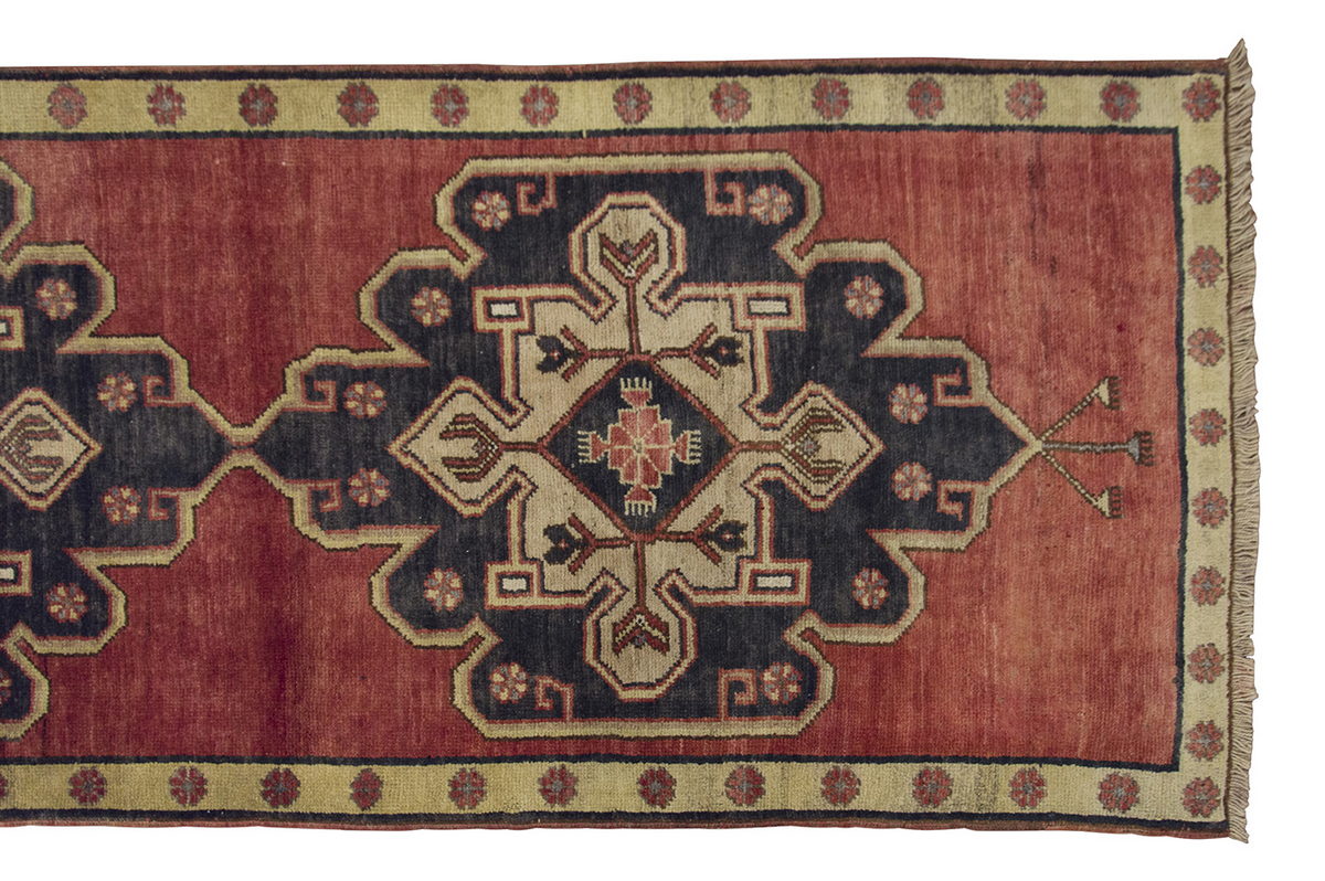 Runner Rug 3'4" x 11" feet  101 x 334 cm
