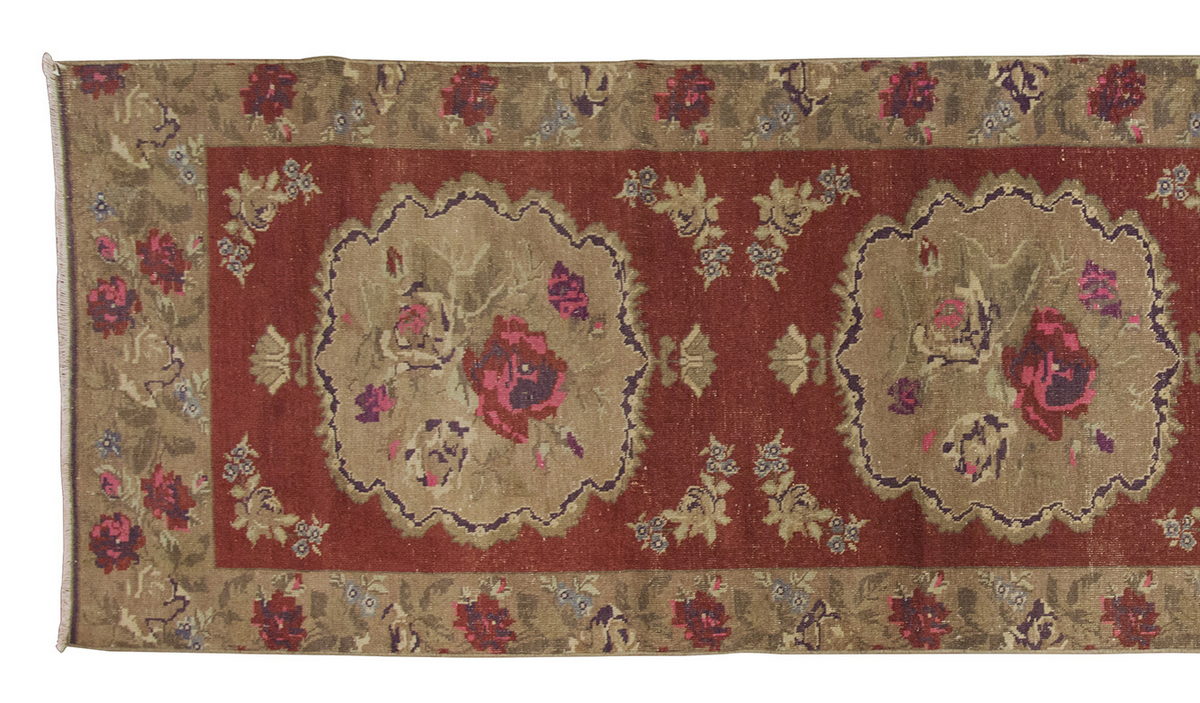 Runner Rug 3'6" x 11'7" feet  106 x 352 cm