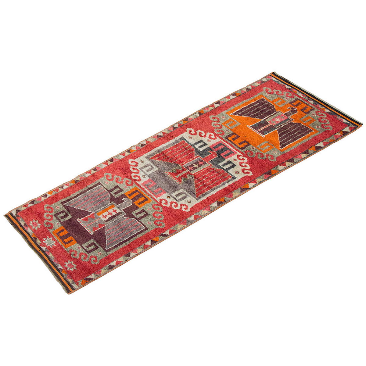 Runner Rug 3'7" x 13'5" feet  110 x 410 cm