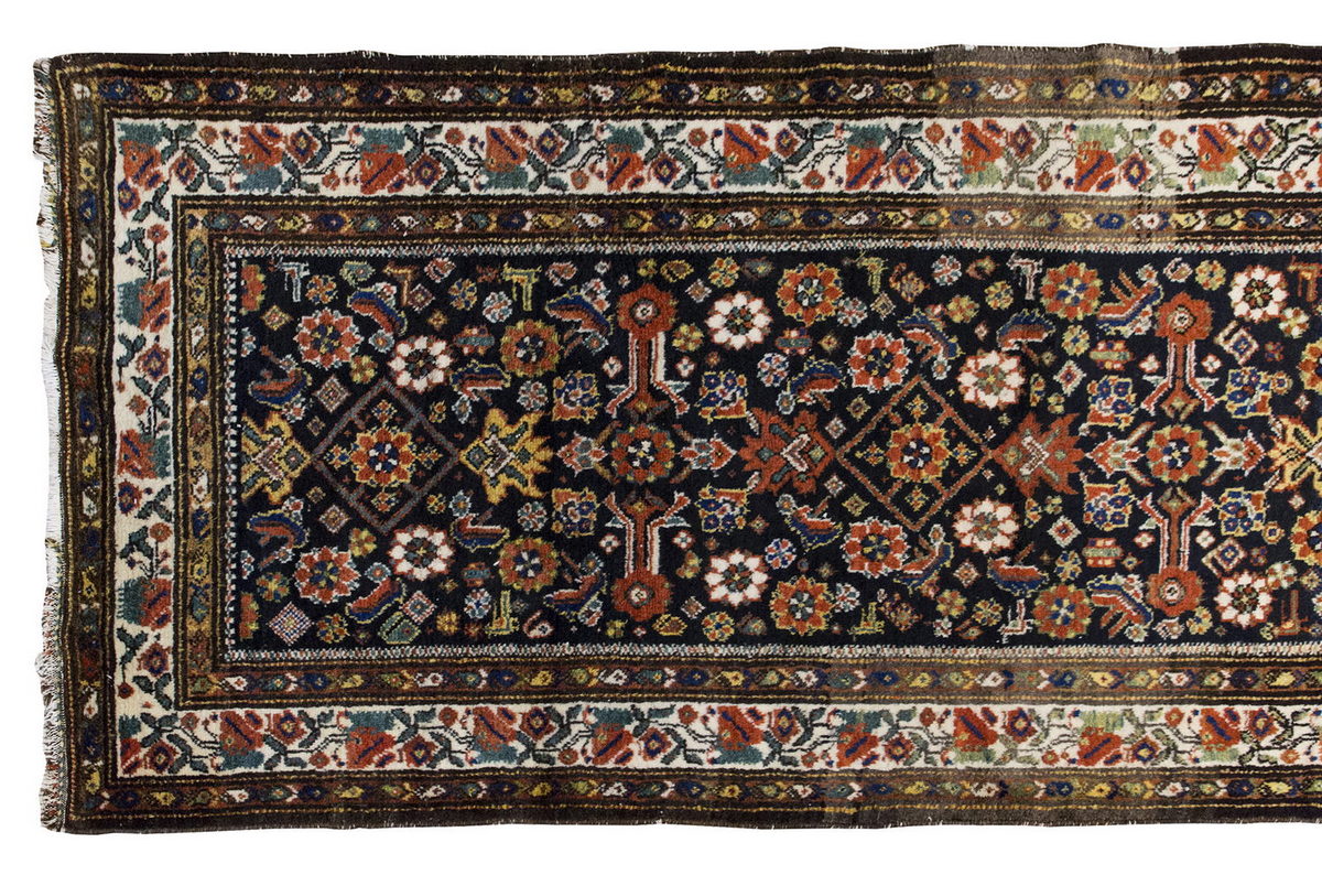 Runner Rug 3'7" x 14'3" feet 108 x 435 cm