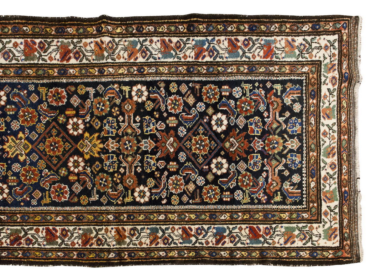 Runner Rug 3'7" x 14'3" feet 108 x 435 cm