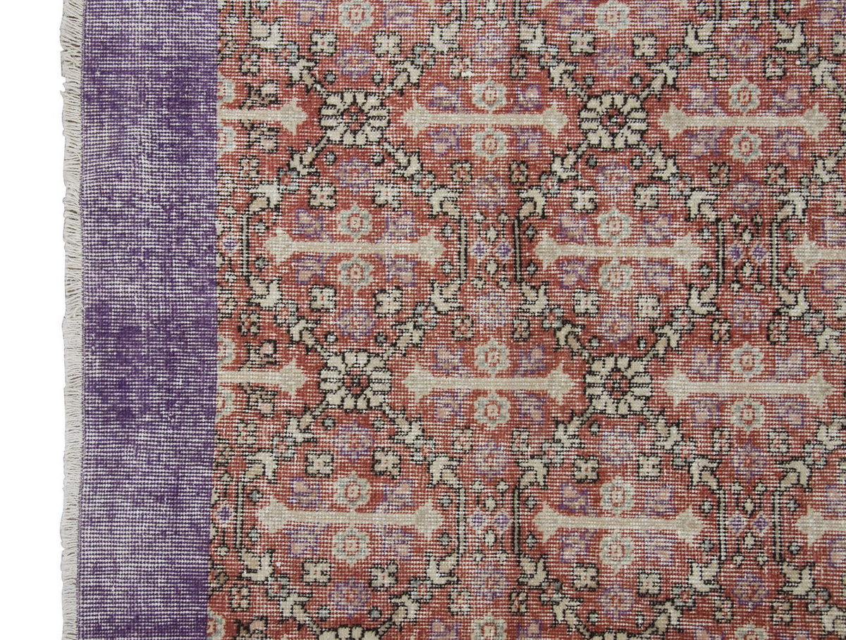 Vintage Rug 4" x 6'9" feet  117 x 205 cm