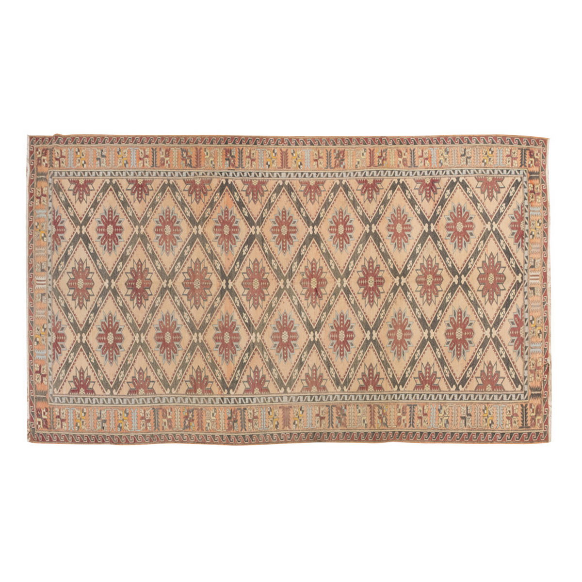 Soumak Rug, Caucasian Soumak, Kilim Soumak 7'3" x 15 feet 222 x 458 cm