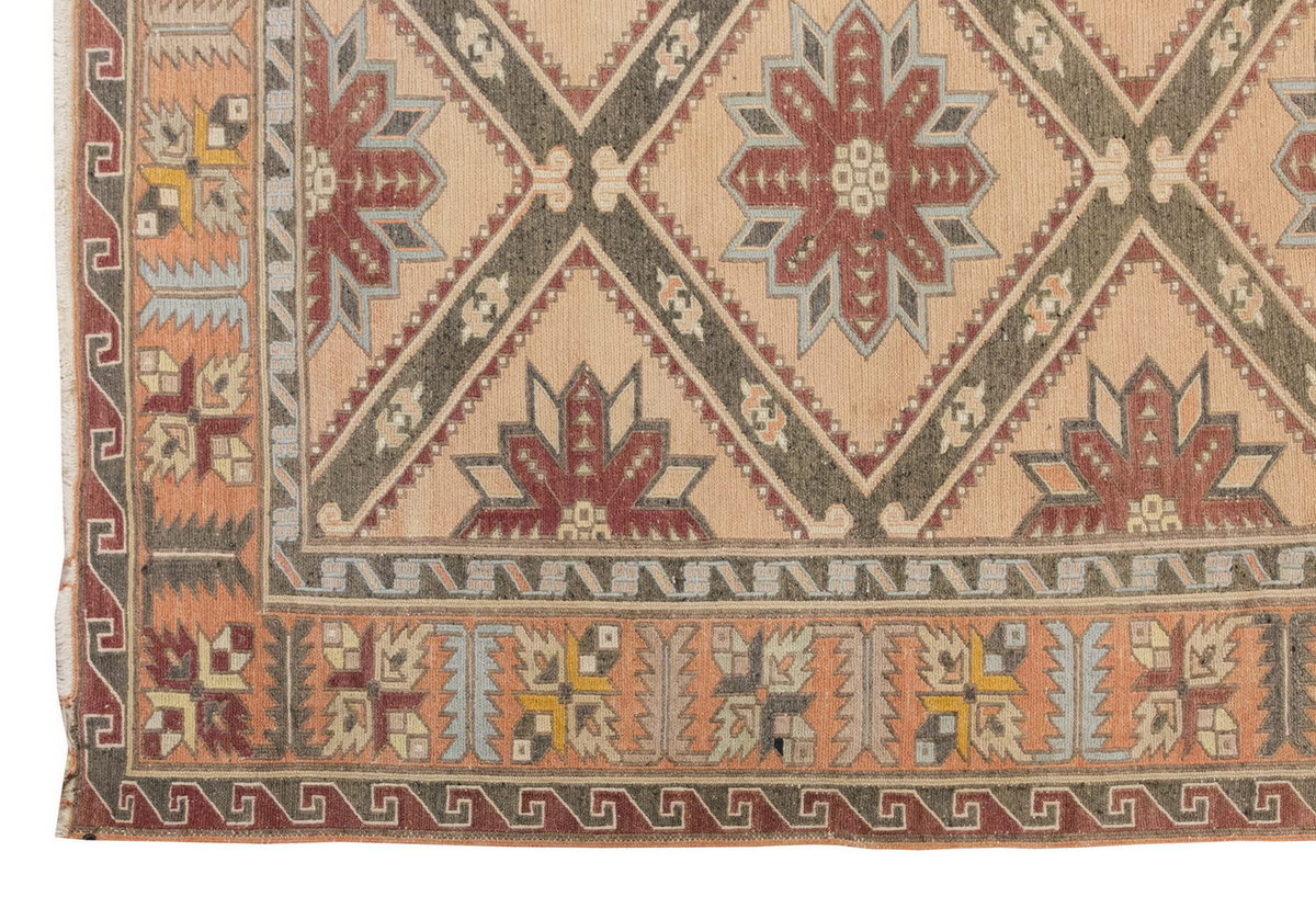 Soumak Rug, Caucasian Soumak, Kilim Soumak 7'3" x 15 feet 222 x 458 cm