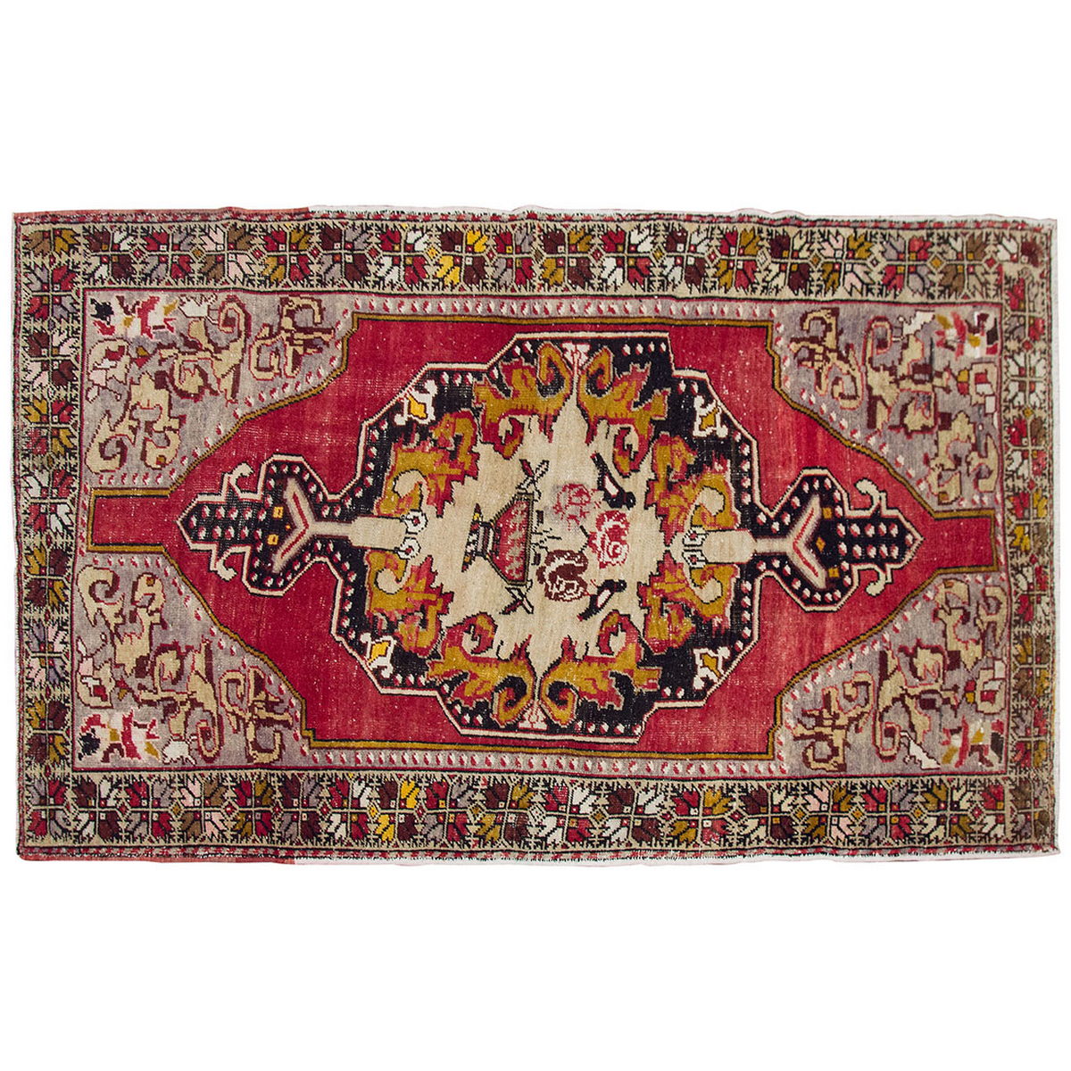 Turkish Rug 4'8" x 7'3" feet  142 x 222 cm