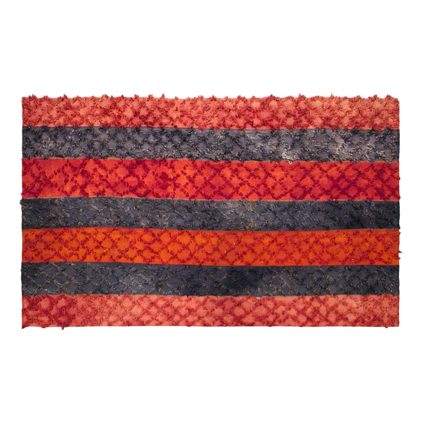 Vintage Turkish Curtain Kilim Rug, 9.2 x 15 ft, 280 x 450 cm, Handwoven Turkish Wool Kilim