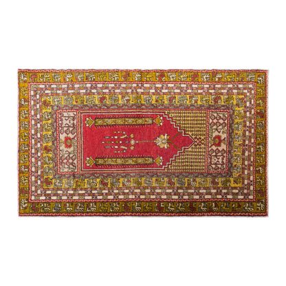 Vintage Avanos Rug, 120 × 192 cm / 3.9 x 6.3 ft Handmade Wool Rug