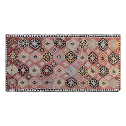 Vintage Caucasian Kilim, 168 x 365 cm / 5.5 x 12 feet