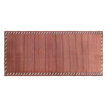 Vintage Turkish Runner Rug, 112 × 290 cm / 3.7 x 9.5 ft Handmade Wool Rug