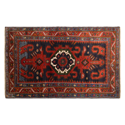 Vintage Turkish Area Rug, 5.3x8.4 ft, 162x256 cm