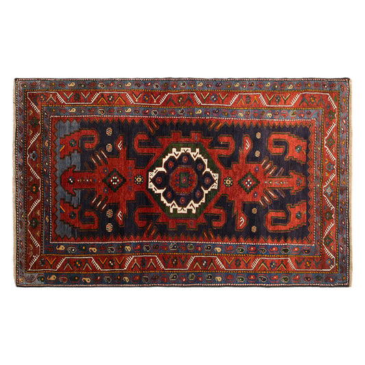 Vintage Turkish Area Rug, 5.3x8.4 ft, 162x256 cm