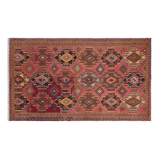 Vintage Kayseri Kilim, 210 x 385 cm / 6.9 x 13 feet