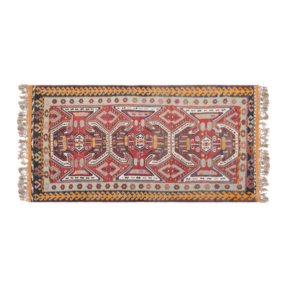 Vintage Hattuşaş kilim, 195 x 406 cm / 6.4 x 13 feet