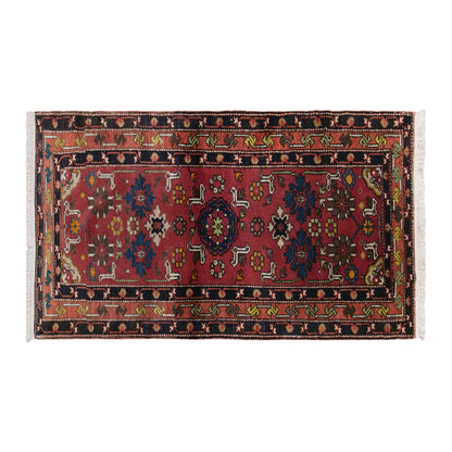 Vintage Caucasian Derbent Rug, 97 × 180 cm / 3.2 x 5.9 ft Handmade Wool Rug