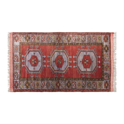 Vintage Konya Rug, 100 × 172 cm / 3.3 x 5.6 ft Handmade Wool Rug