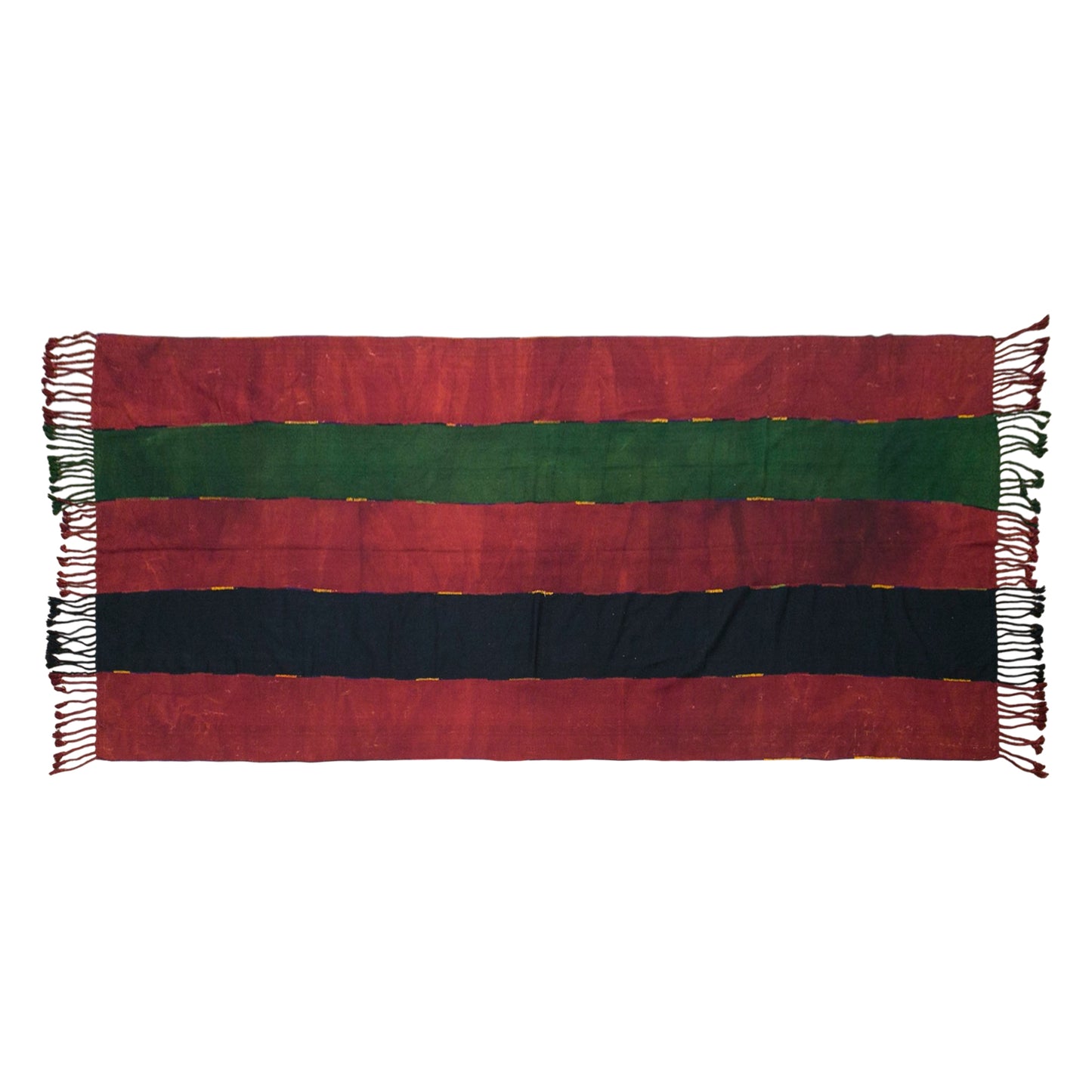Vintage Konya Cihanbeyli Curtain Kilim Rug, 5.7 x 15 ft, 175 x 450 cm, Handwoven Turkish Wool Kilim