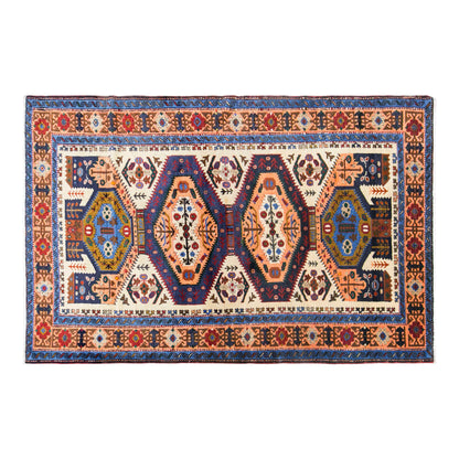 Vintage Caucasian Derbent Rug, 130 × 210 cm / 4.3 x 6.9 ft Handmade Wool Rug