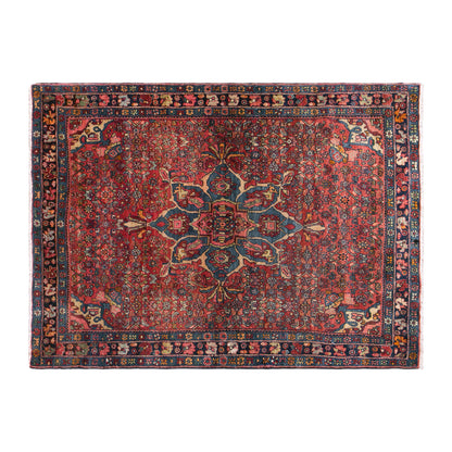 Vintage Turkish Small Rug, 112 x 163 cm / 3.7 x 5.3 feet