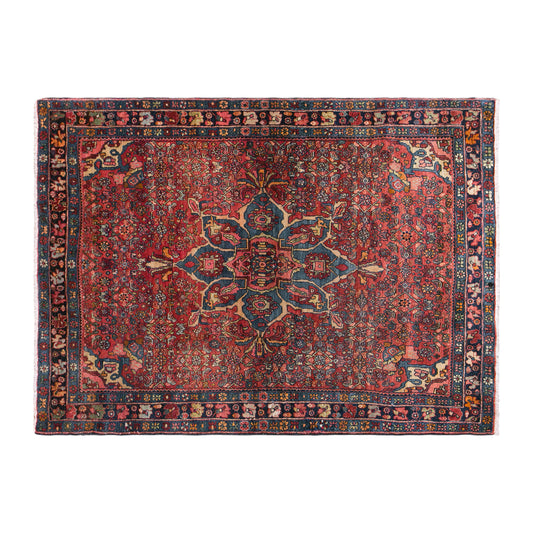 Vintage Turkish Small Rug, 112 x 163 cm / 3.7 x 5.3 feet
