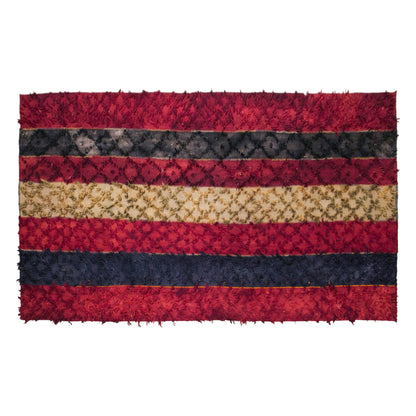 Vintage Turkish Curtain Kilim Rug, 8.4 x 15 ft, 255 x 465 cm, Handwoven Turkish Wool Kilim