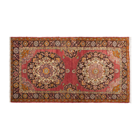 Vintage Konya Rug, 150 x 290 cm / 4.9 x 9.5 feet