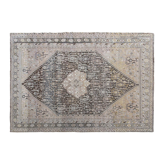 Vintage Turkish Rug, 161 × 205 cm / 5.3 x 6.7 ft Rug, Handmade Wool Area Rug