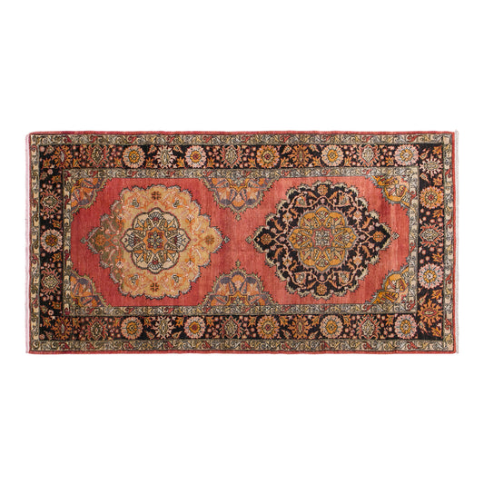Vintage Area Rug, 145 x 290 cm / 4.8 x 9.5 feet