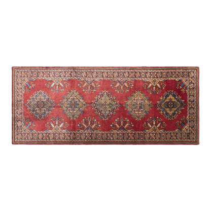 Vintage Konya Runner Rug, 147 × 390 cm / 4.8 x 13 ft Rug, Handmade Wool Turkish Rug