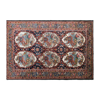 Vintage Turkish Rug, 210 × 310 cm / 6.9 x 10 ft Handmade Wool Rug