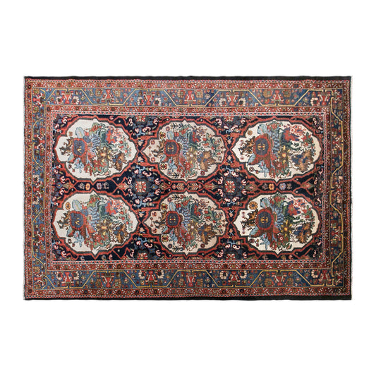 Vintage Turkish Rug, 210 × 310 cm / 6.9 x 10 ft Handmade Wool Rug