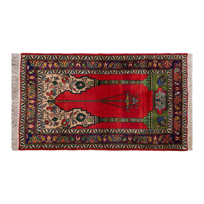 Prayer Rug 3.3 x 5.4 feet 102 x 165 cm