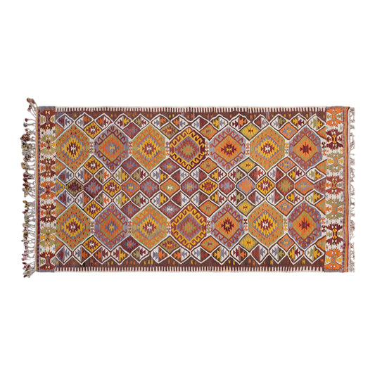 Vintage Pamukkale Kilim, 170 x 370 cm / 5.6 x 12 feet