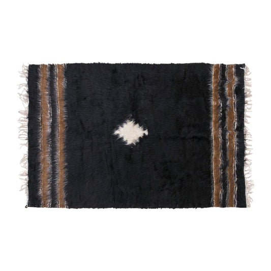 Vintage Siirt Blanket, 128 x 175 cm / 4.2 x 5.7 feet