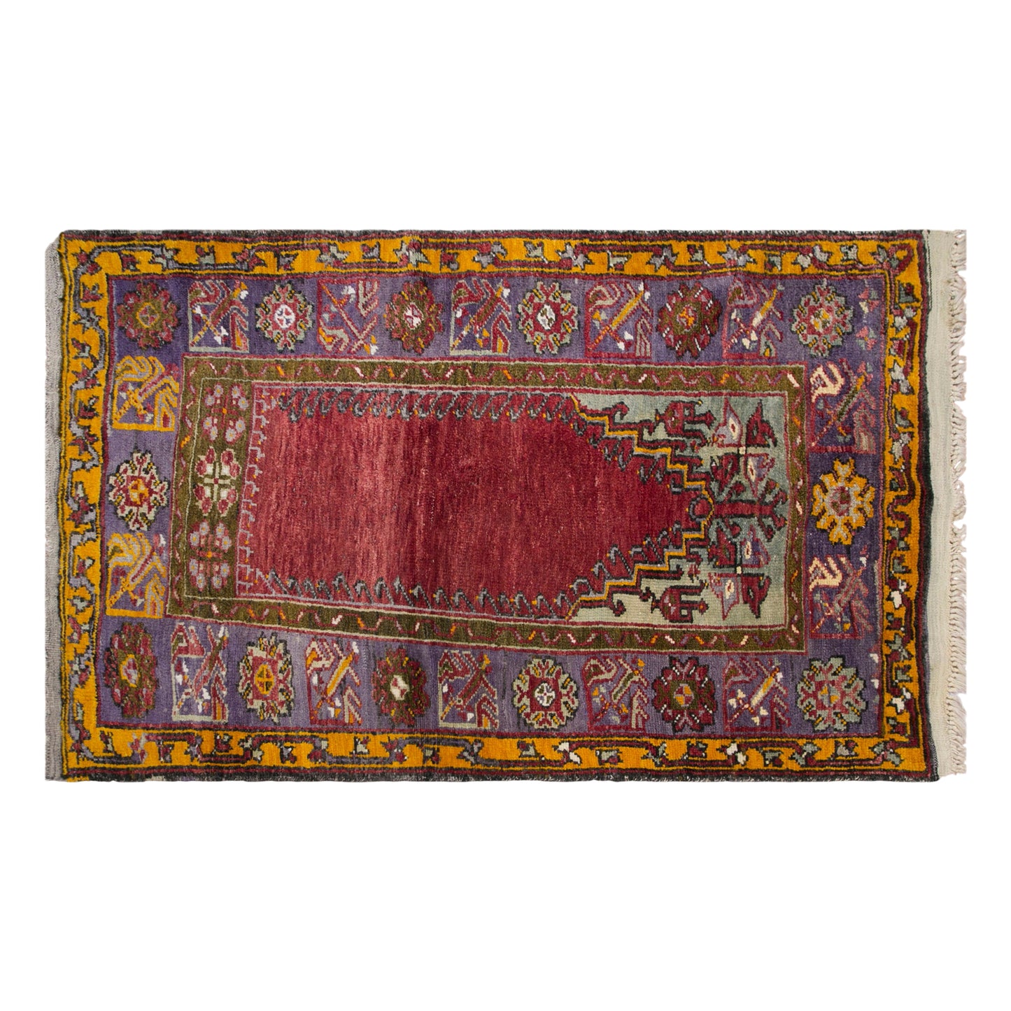Prayer Rug 3.4 x 5.1 feet 105 x 156 cm