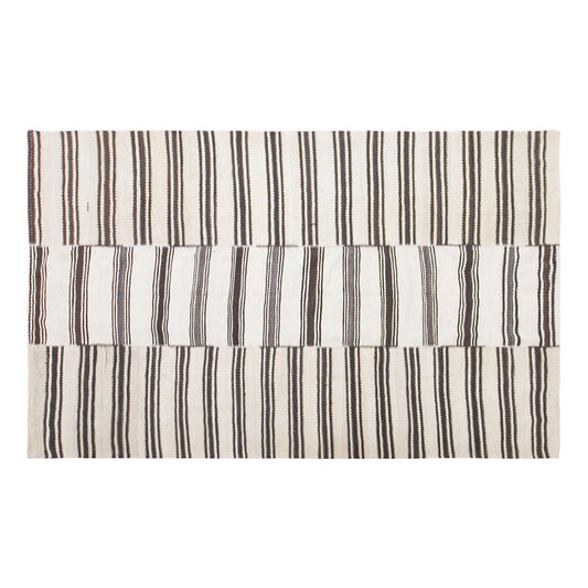 Vintage Turkish Minimal Kilim Rug, 215 x 280 cm / 7 x 9 ft Rug