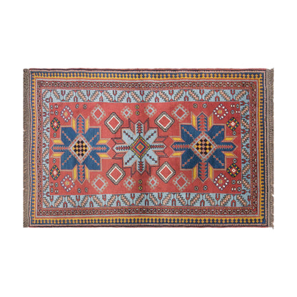 Vintage Caucasian Derbent Rug, 125 × 185 cm / 4.1 x 6.1 ft Handmade Wool Rug