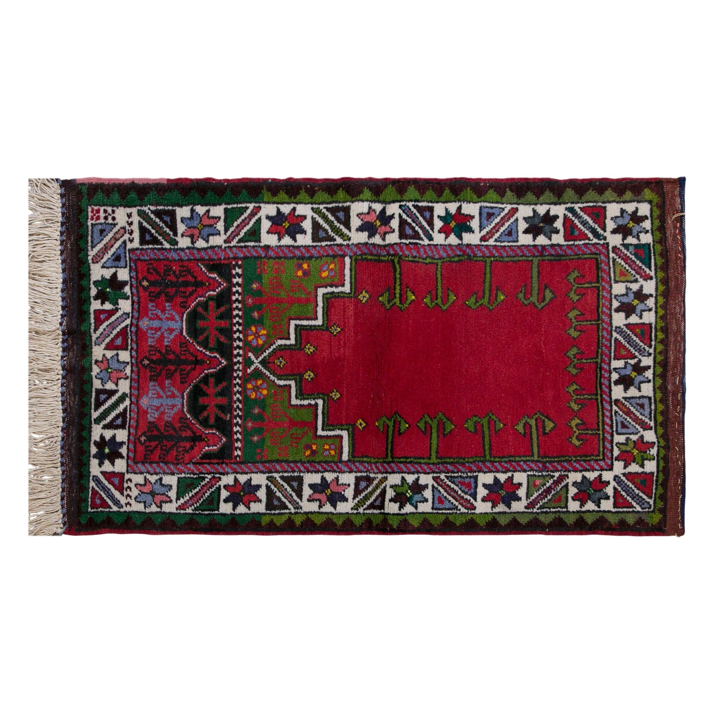 Prayer Rug 2.1 x 3.6 feet 65 x 110 cm